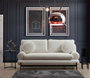 Atelier Del Sofa Sofá Livorno 2 Plazas Blanco 188x92x85 cm
